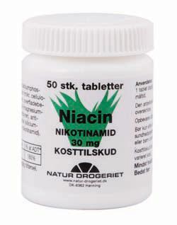 Nd  B3 Niacin Nikotinamid 30mg    50 Tabl