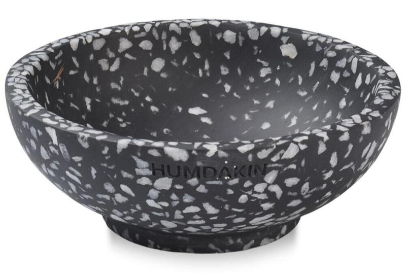 Humdakin Firenze Terrazzo Skål i Sort - Elegant Indretning