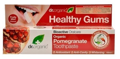 Dr Organic Tandpasta Pomegranate 100ml