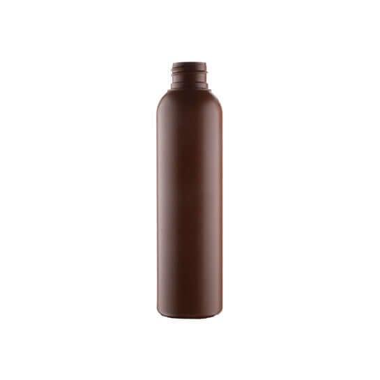 150 Ml  Mat Brun Plastflaske   Hdpe   24 410
