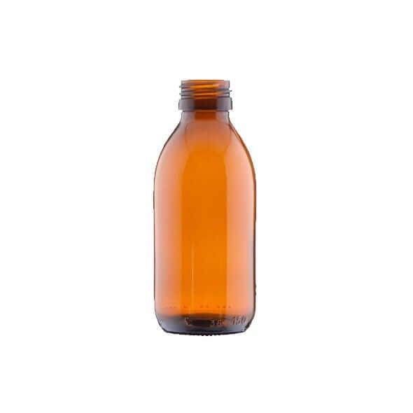 150 Ml  Brun Glasflaske   28 410