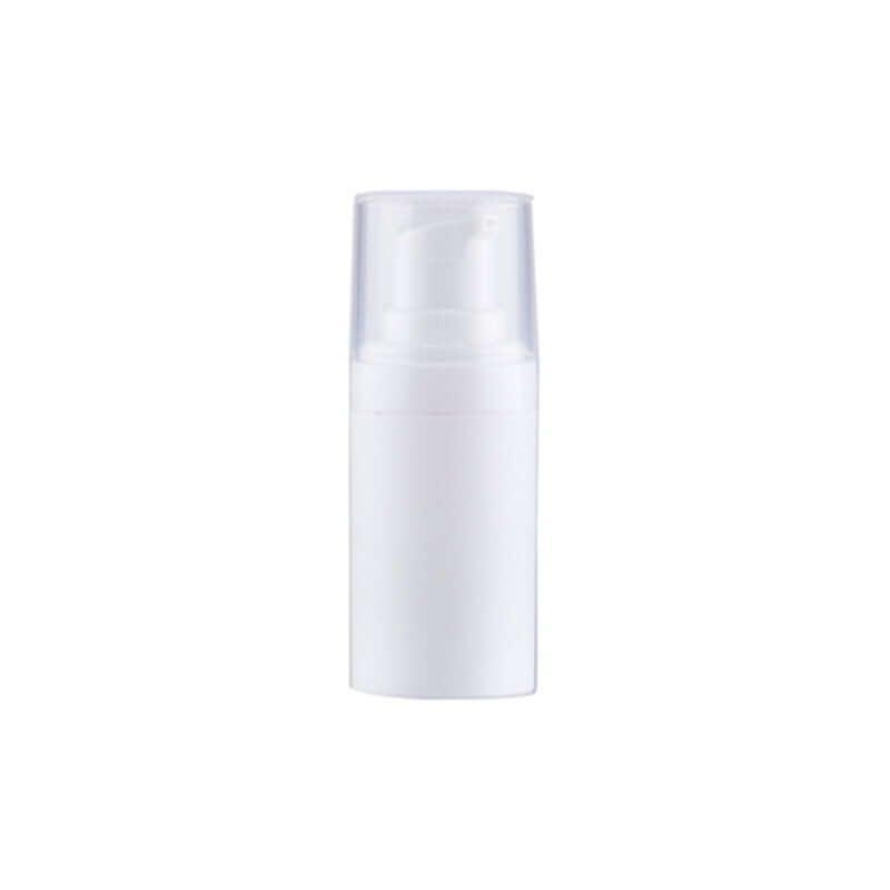 15 Ml  Hvid Pumpe Flaske   Slangeløs