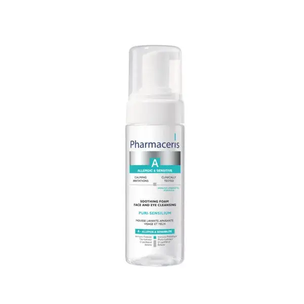 Pharmaceris A Puri Sensilium Beroligende Renseskum Til Ansigt Og øjenomgivelser 150ml