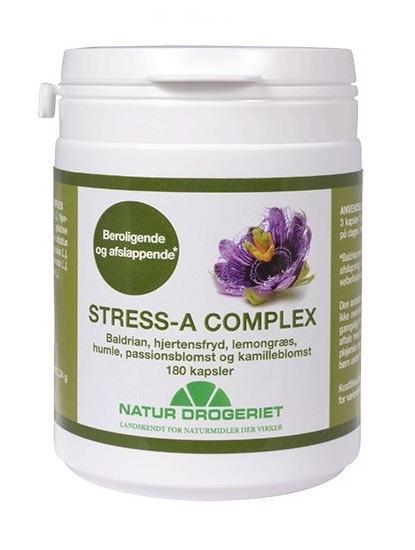 Stress A Complex 180 kapsler – Effektiv mod stress