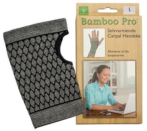 Bamboo Pro Selvvarmende Carpal Handske - 1 stk.