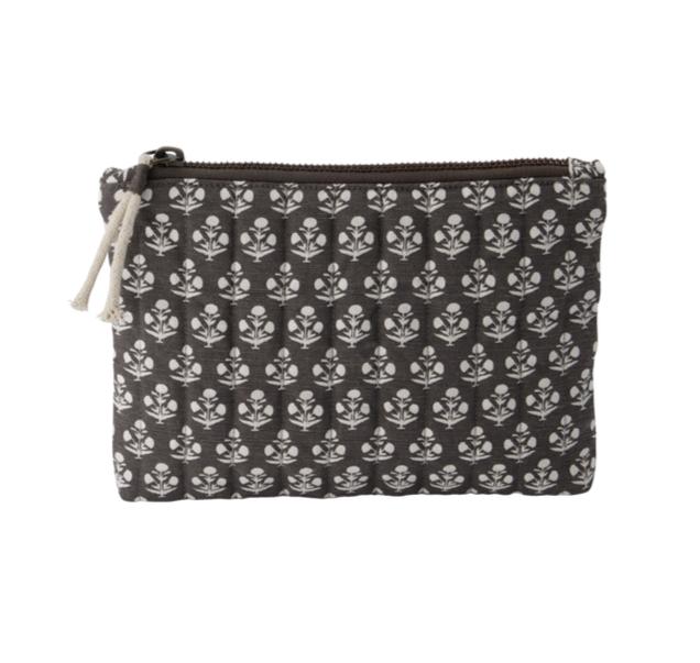 Meraki Makeup Pung Lutea Råhvid Og Grå L: 21 Cm W: 15 Cm