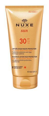 Nuxe Sun Delicious Face Body Lotion Spf30 150ml