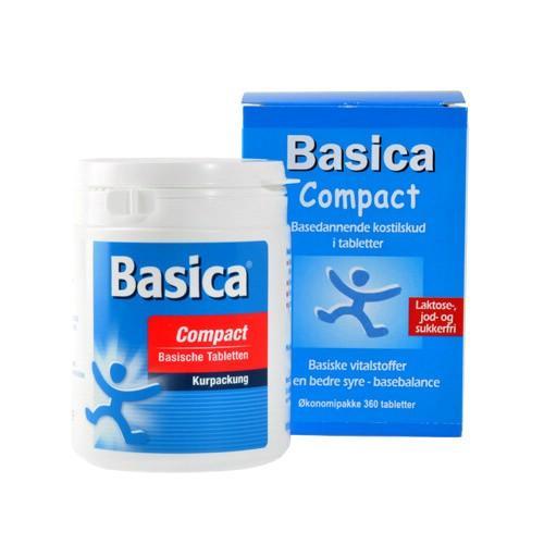Basica Compact 360 Tabl - Naturlig syre-base balance