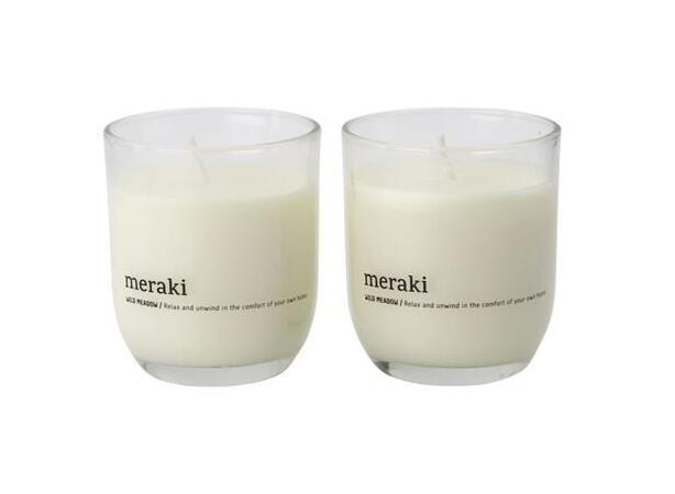 Meraki Duftlys Wild Meadow 2stk H: 7 6 Cm Dia: 7 Cm