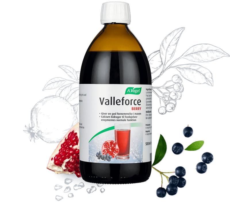 Valleforce Original Berry 500 Ml - Pleje til Fordøjelsen