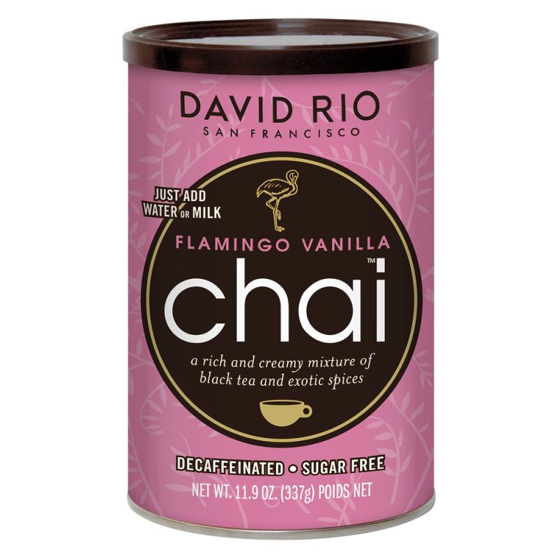 David Rio Flamingo Vanilje Chai - Koffeinfri Te 337g
