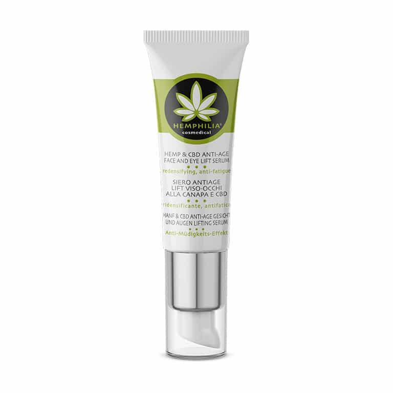 Hemphilia økologisk Anti Age Face Eye Serum 20ml
