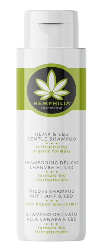 Økologisk Gentle Shampoo med Hamp og CBD - 200ml