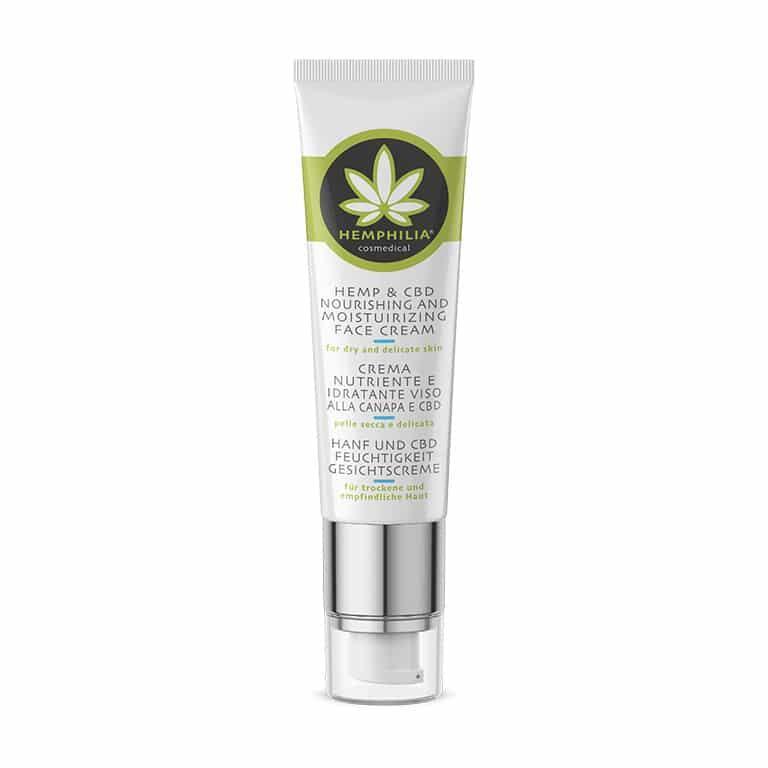 Hemphilia Økologisk Fugtgivende Ansigtscreme 50ml