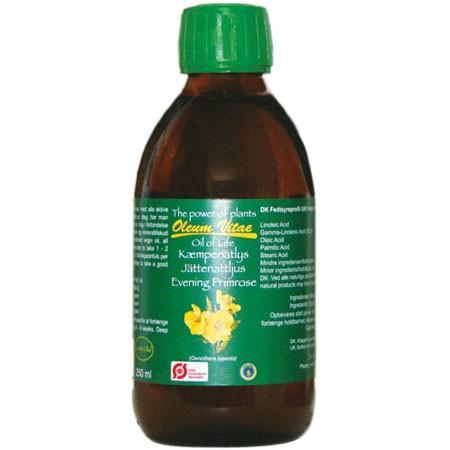 Kæmpenatlysolie Økologisk 250 ml - Sundhedstilbud!