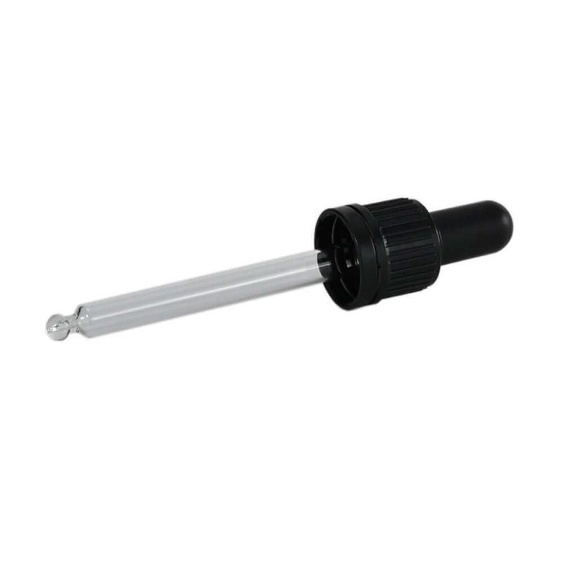 Sort Låg Med Sort Pipette 88 Mm    50 Ml    Din 18