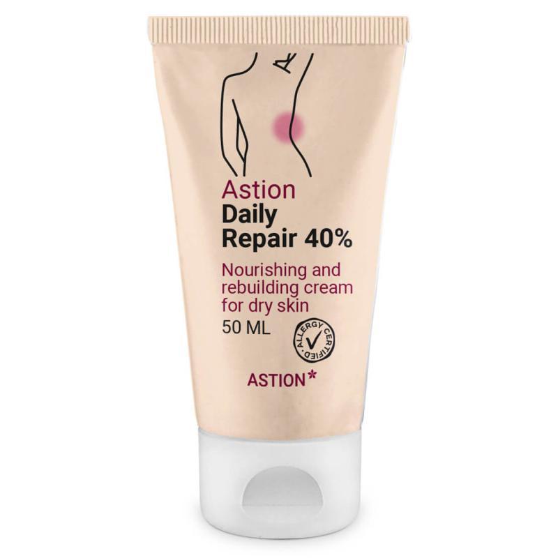 Astion Daily Fedtcreme 40 ml - Fugtpleje mod Eksem og Kløe