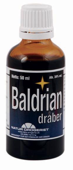 Baldrian Dråber 50ml - Beroligende Søvnmiddel