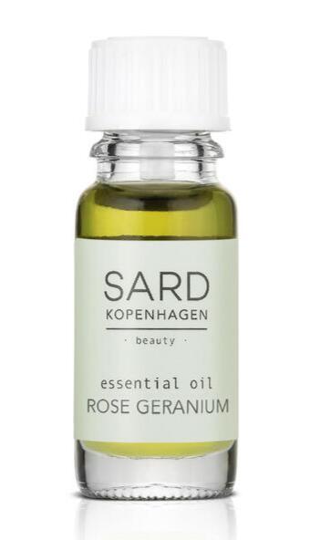 Sard Rosengeraniumolie Æterisk 10ml - Beroligende Egenskaber