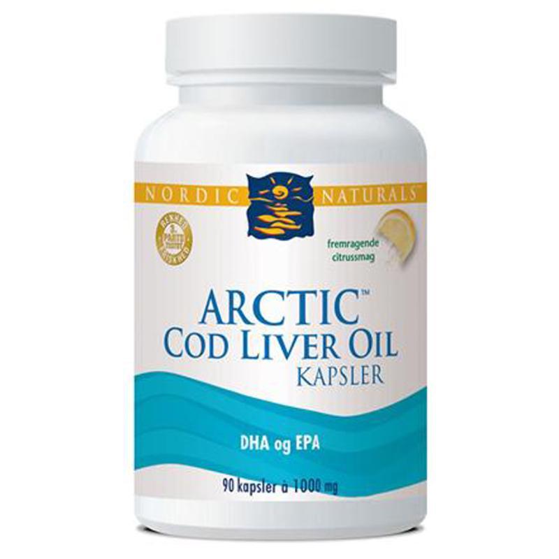 Nordic Naturals Arctic Cod Liver Oil M Citrus Bull 180 Kap