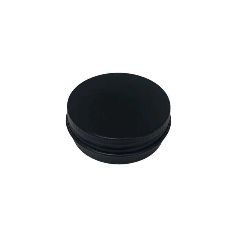 5 Ml Sort Aluminium Bøtte - Perfekt til Creme og Salve