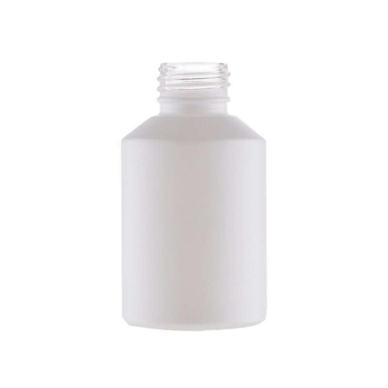 Hvid Glasflaske 60 ml - Perfekt til opbevaring!