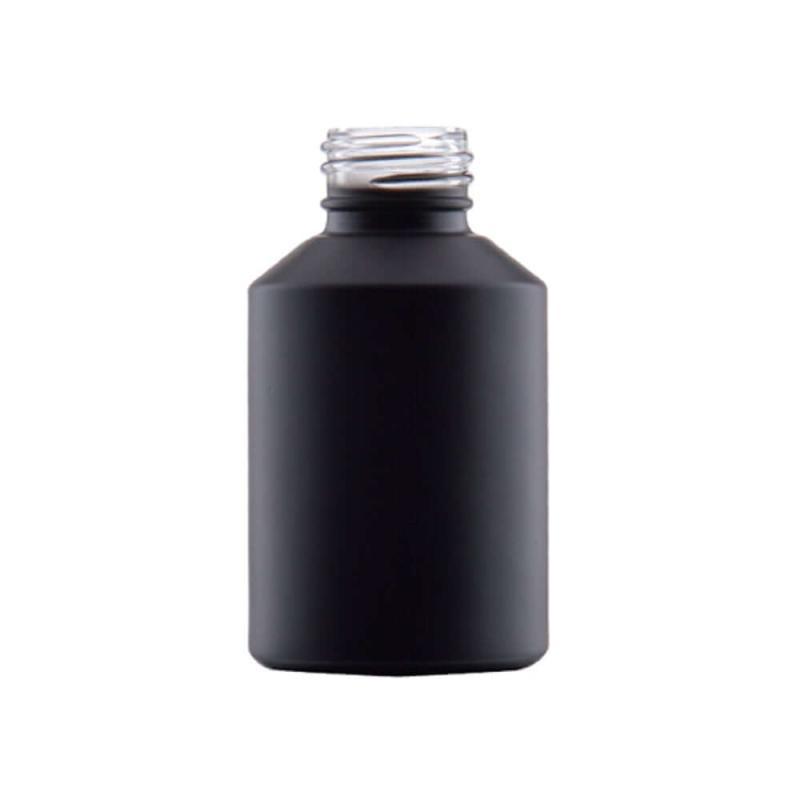 60 Ml Sort Glas Flaske 24 410
