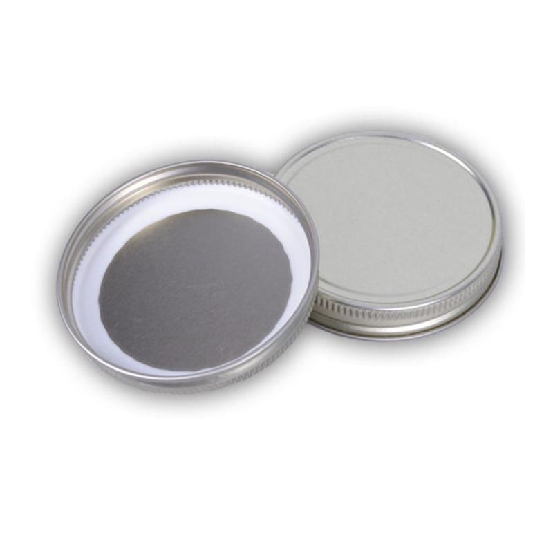 Sølvmetal Låg 70mm til Opbevaringsbøtter