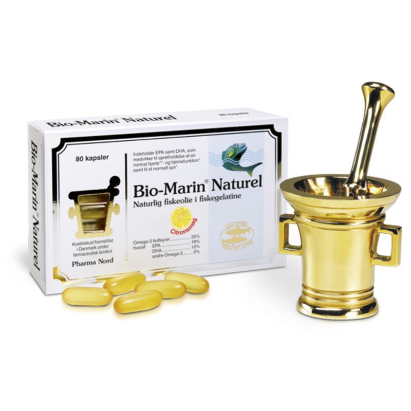 Pharma Nord Bio Marin Natur Fiskeolie - 150 Kapsler