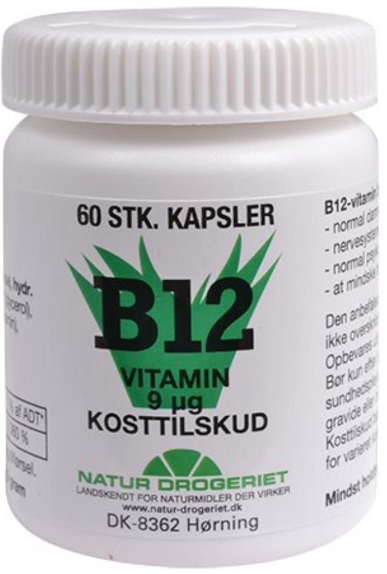 B12 Vitamin 9 Ug 60kap