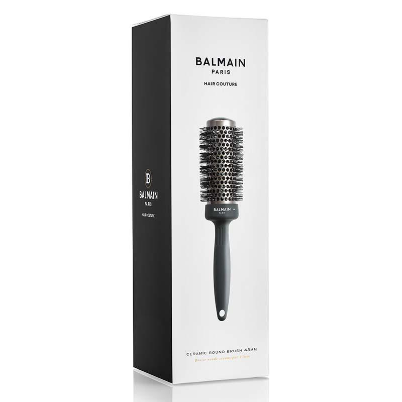 Balmain Professional Ceramic Round Brush Xl 43mm Black