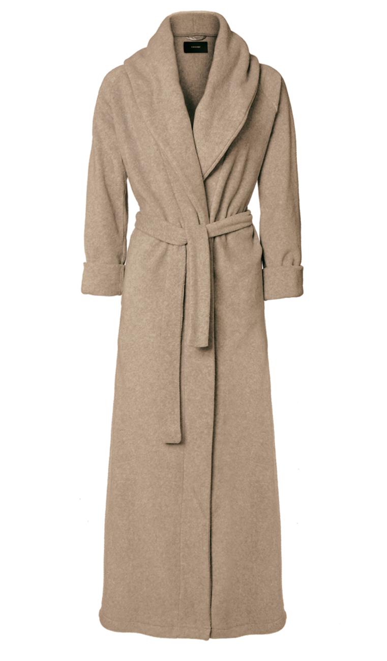 Karmameju Fleece Badekåbe til Vinterbadere - Beige