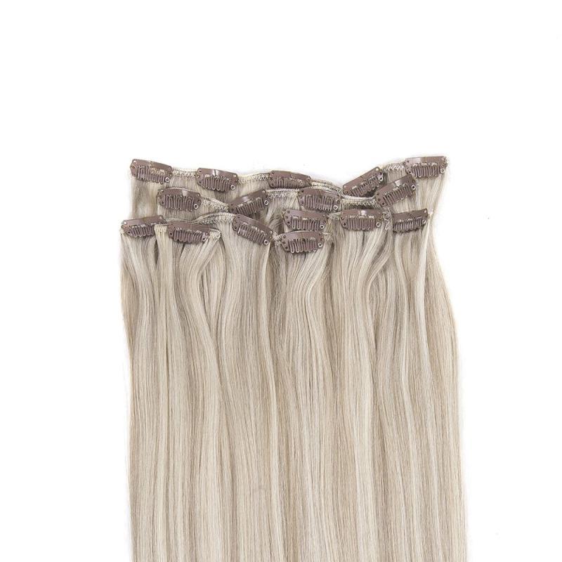 Clip On Extensions   Mørkblond  Lys Askblond  16 60