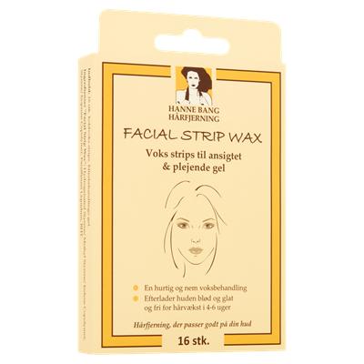 Hanne Bang Facial Strip Wax 16stk
