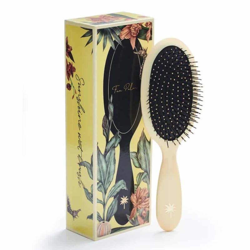 Fan Palm Wet Brush Sunshine Medium til vådt hår