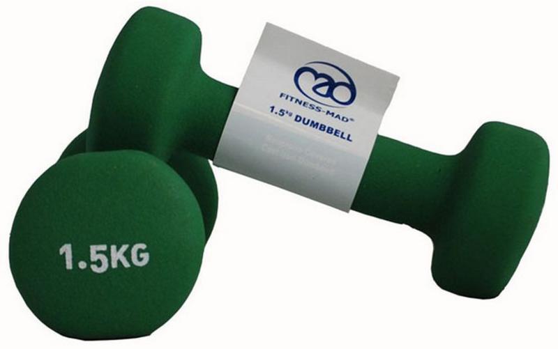 Håndvægte 1 5kg  2 Stk