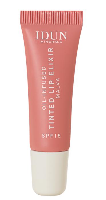 Idun Minerals Oil Infused Tinted Lip Elixir Malva 8ml