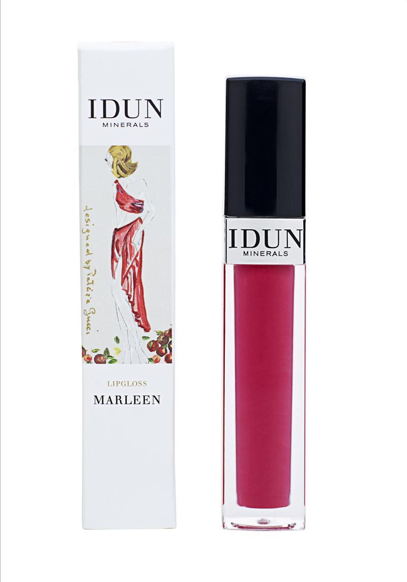 Idun Minerals Rød Lipgloss Marleen 6ml - Skønhedstilbud!