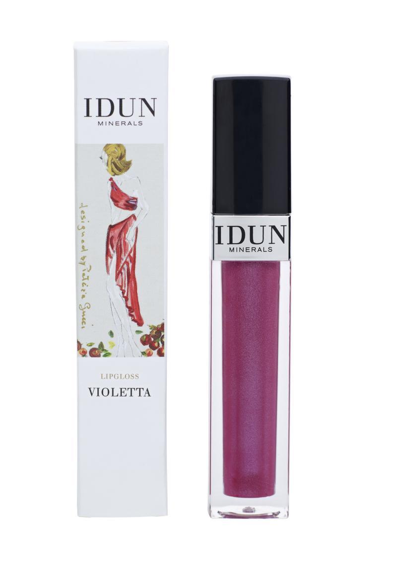 Idun Minerals Lilla Lipgloss Violetta 6ml - Skønhedstilbud
