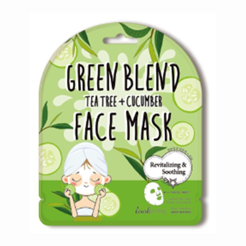 Look At Me Look At Me Tencel Face Mask Green Blend