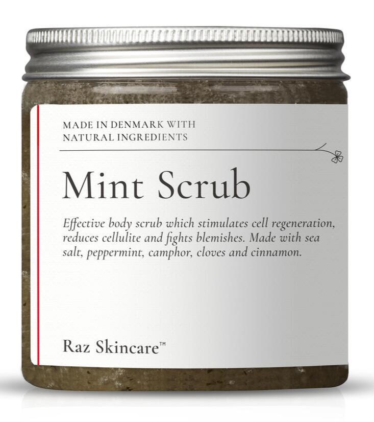 Raz Skincare Mint Scrub  200 G