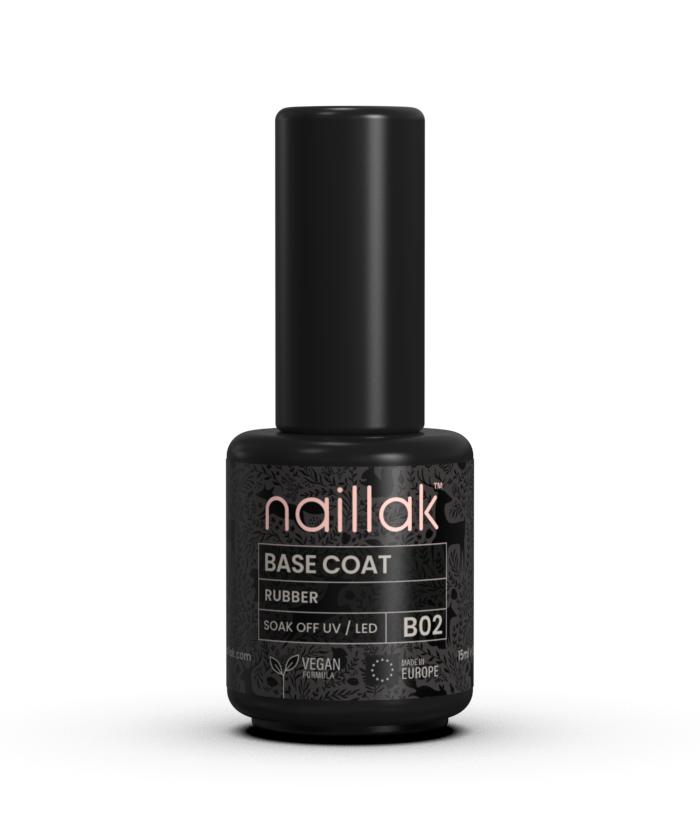 Gummibaseret Neglelak Base Coat - Holdbar Kvalitet