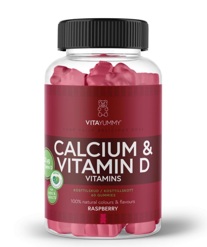 Vitayummy Calcium & D Vitamin 60 stk - Sundhedstilskud