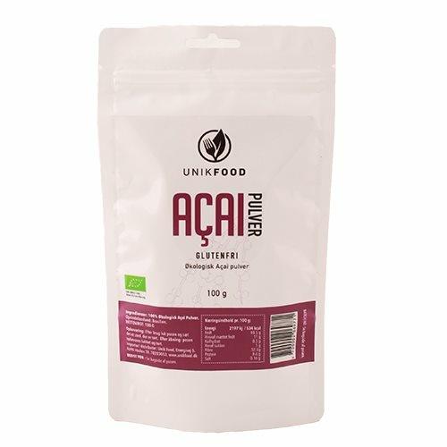 Økologisk Acai Pulver 100g - Perfekt til shakes og retter