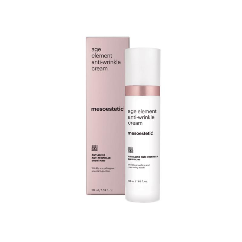 Mesoestetic Age Element Anti Wrinkle Cream   Anti Rynkecreme Der Mindsker Rynker Og Giver Glattere Hud   50 Ml    Forebyggelse Af Rynker