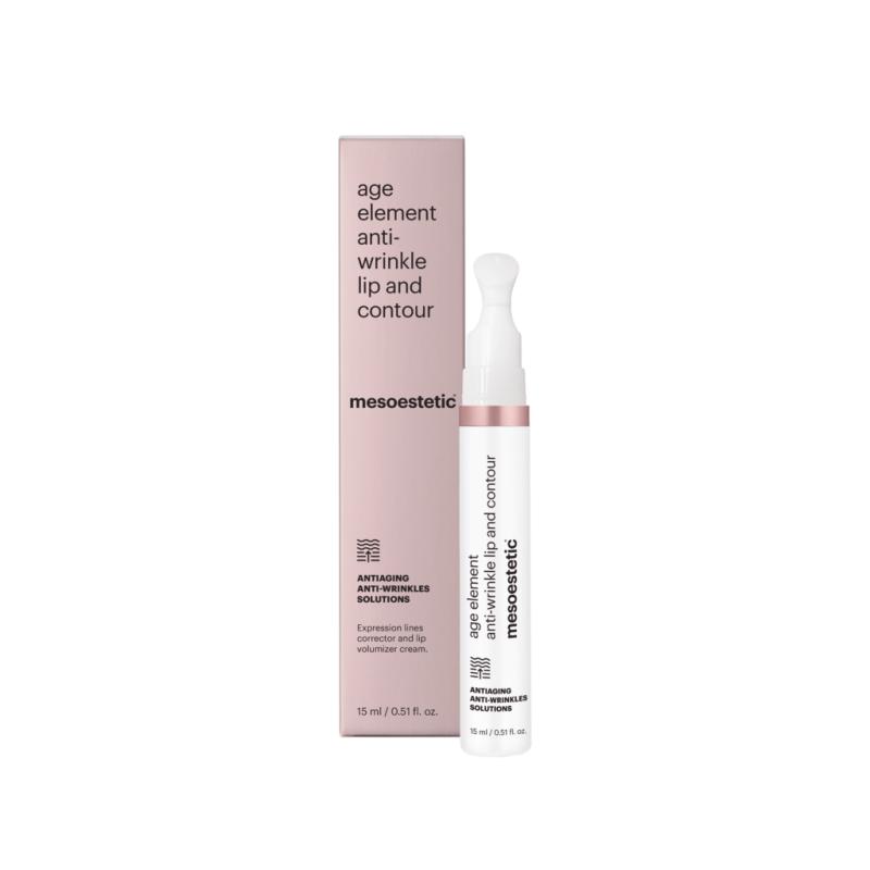 Mesoestetic Age Element Anti Wrinkle Lip   Contour   Anti Rynkecreme Til Læber   15 Ml    Genopbyg Læberne Og Opnå Volumiserende Fillereffekt