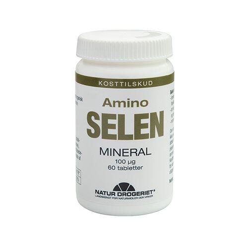 Amino Selen 100 Mcg - Økologisk Kosttilskud til Skønhed