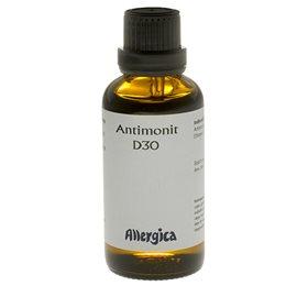 Allergica Antimonit D30 Bull 50 Ml - Homøopatisk Lægemiddel