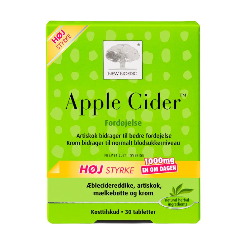New Nordic Apple Cider 30 Tabl Høj Styrke