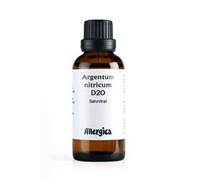 Allergica Argentum Nitricum D20 Bull 50ml - Homøopatisk Lægemiddel